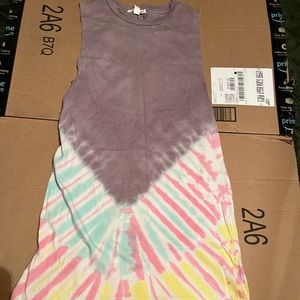 Billabong swimsuit cover size small tie dye